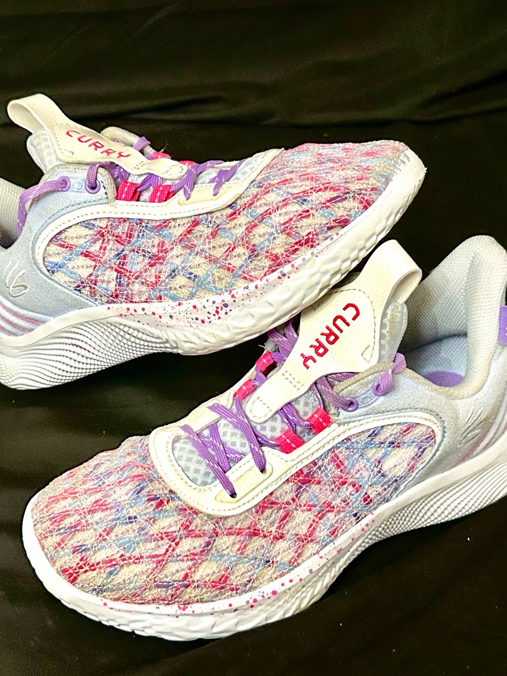 Under Armour Curry Flow 9 For The W Womens 9 Mens 7.5 Basketball